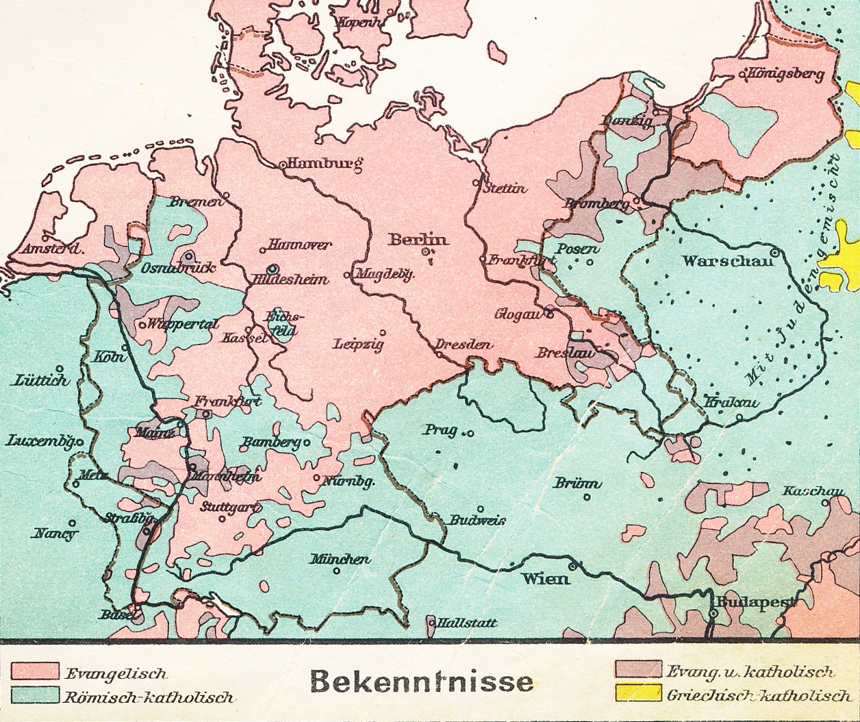 Landkarten – Weimarer Republik